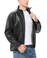Bgsd Men Blake Leather Hipster Jacket