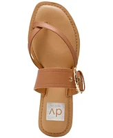 Dv Dolce Vita Women's Joolz Buckle Slip-On Flat Sandals