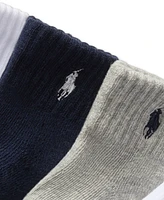 Polo Ralph Lauren Baby Boy Sport Quarter Socks, 6 Pack