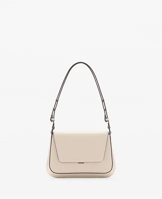Mango Women's Strap Detail Shoulder Bag