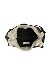 Madden Girl Fayew Woven Small Hobo Bag