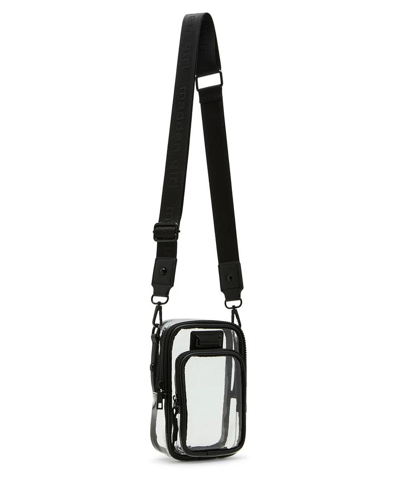 Madden Girl Willowv Clear Cellphone Crossbody Bag
