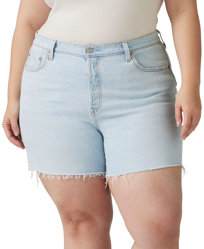 Levi's Plus 501 Original High-Rise Shorts