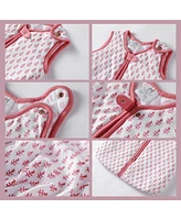 Tog 2.2 (Quilted) - Pink City Wearable Baby Sleep Sack