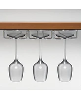 Sorbus Under Cabinet Wine Glass Rack and Stemware Holder
