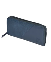 Slim Zipper Round Wallet