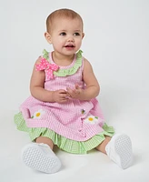 Rare Editions Baby Girls Daisy Seersucker Dress