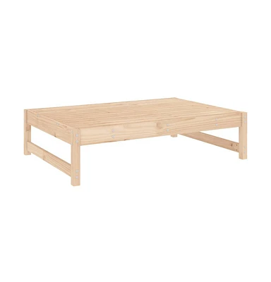 Patio Footstool 47.2"x31.5" Solid Wood Pine