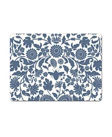 CounterArt Vintage Floral Hardboard Cork Placemats, Set of 4