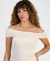 Guess Women's Charlotte Off-The-Shoulder Top