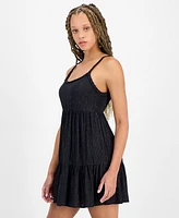 Miken Juniors' Tiered Dress Swim Cover-Up, Exclusively at Macy's