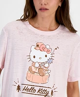 Love Tribe Juniors' Hello Kitty Western Graphic T-Shirt