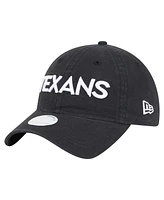 New Era Women's Black Houston Texans Cece 9TWENTY Adjustable Hat