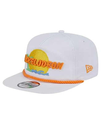 New Era Men's White Nickelodeon Golfer Snapback Hat