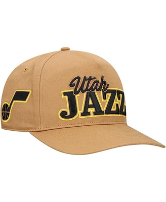 '47 Brand Men's Tan Utah Jazz Barnes Hitch Adjustable Hat