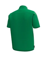 Under Armour Men's Kelly Green Notre Dame Fighting Irish Motivate Quarter-Zip Short Sleeve Top