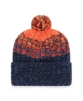 '47 Brand Big Boys and Girls Navy Houston Astros Cascade Cuffed Knit Hat with Pom