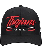 '47 Brand Men's Black Usc Trojans Garner Trucker Adjustable Hat