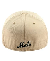 '47 Brand Men's Khaki New York Mets Dusted Franchise Fitted Hat