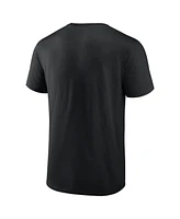 Fanatics Men's Black Detroit Lions 2024 Nfc North Division Champions Big Tall Conquer T-Shirt