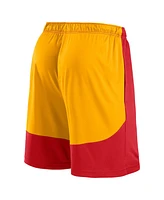 Fanatics Men's Red/Gold Kansas City Chiefs Big Tall Launch Shorts