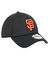 New Era Men's Black San Francisco Giants Tech 39THIRTY Flex Hat