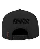 Pro Standard Men's Black Phoenix Suns Classic Tonal Snapback Hat