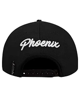 Pro Standard Men's Black Phoenix Suns Paint the City Pinch Front Snapback Hat