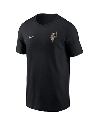 Nike Men's and Women's Eclipse Black Golden State Valkyries Secondary Logo T-Shirt