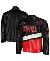 Reason Men's and Women's Black Scarface Moto Full-Zip Jacket