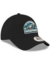 New Era Men's Black Philadelphia Eagles 2024 Nfc East Division Champions 9FORTY Adjustable Hat