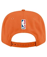 New Era Men's Orange Oklahoma City Thunder Statement Edition Jersey Hook 9SEVENTY Stretch-Snap Hat