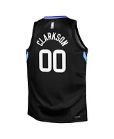 Jordan Big Boys and Girls Black Clarkson Utah Jazz Swingman Jersey