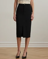 Lauren Ralph Women's Stretch Cady Pencil Skirt