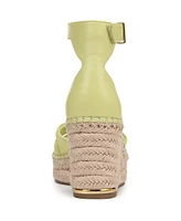 Franco Sarto Women's Clementine Open Toe Espadrille Wedge Sandals