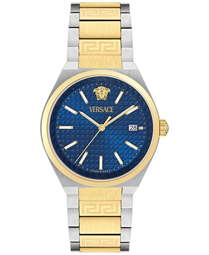 Versace Women's Swiss V-Auria Two-Tone Stainless Steel Bracelet Watch 39mm