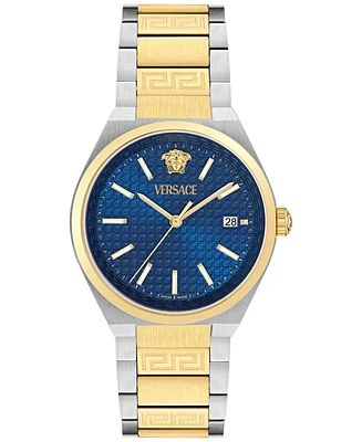 Versace Women's Swiss V-Auria Two-Tone Stainless Steel Bracelet Watch 39mm
