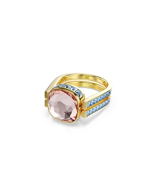 Swarovski Chroma Gold-Tone Plated Ring