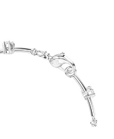 Swarovski Constella Round Cuts White Rhodium Plated Tennis Bracelet