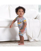 Baby Boys' and Girls' Snug Fit Soft Romper