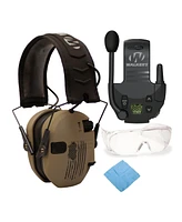 Walker's Razor Slim Electronic Shooting Hearing Protection Muff Bundle