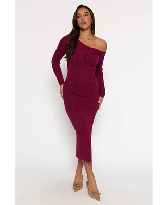 Cammie Long Sleeve Midi Dress