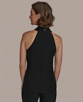 Donna Karan New York Women's Halter Vest, Regular & Petite