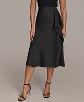 Donna Karan New York Women's Ruffle-Front Skirt