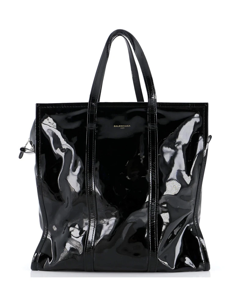 Pre-Owned Balenciaga Medium Bazar Tote Patent