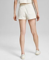 And Now This Women's Asymmetrical Mini Denim Skort, Exclusively at Macy's