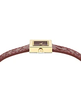 Ferragamo Women's Swiss Portrait Leather Strap Watch 20mm