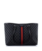 Pre-Owned Balenciaga Medium x Gucci The Hacker Project Tote Bb Canvas