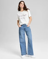 And Now This Women's Paris Graphic T-Shirt, Exclusively at Macy's