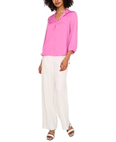 Vince Camuto Women's Collared V-Neck Top